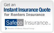 Instant Quote for Renteres Insurance from Safeco Insurance